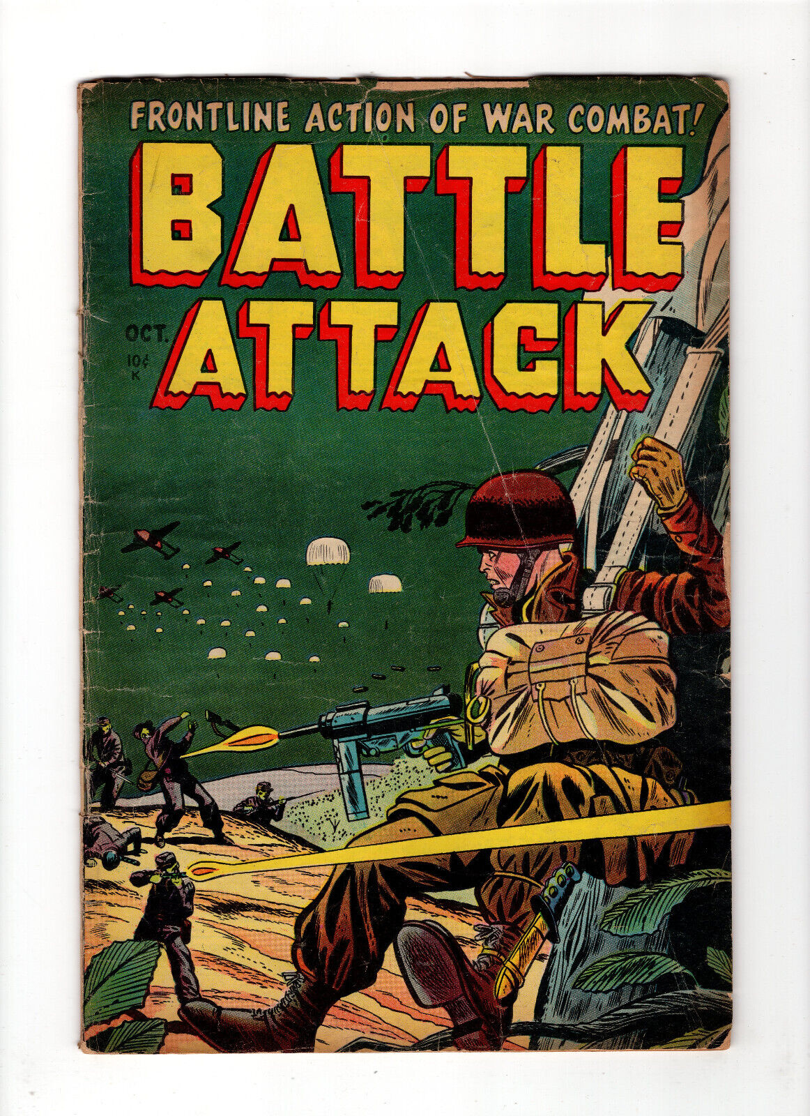 Battle Attack #1 1954 comic