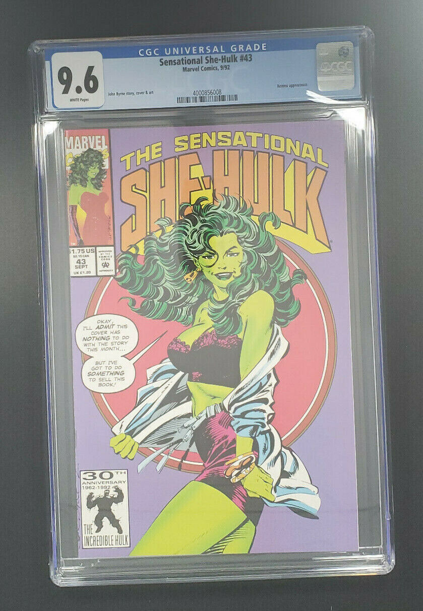 The Sensational She-Hulk #43 CGC 9.6 1992