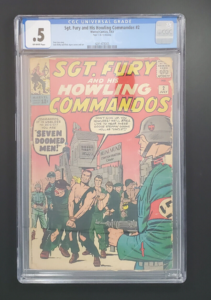 Sgt Fury and His Howling Commandos #2 CGC 0.5