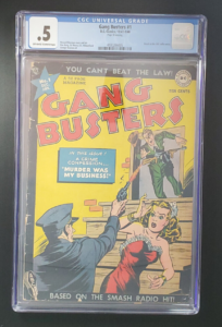 Gang Busters #1 CGC 0.5 1948 DC
